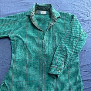Vintage Pendleton Wool Button Shirt, Men’s S